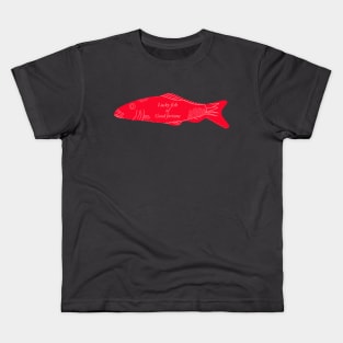 Lucky good Fortune Fish Kids T-Shirt